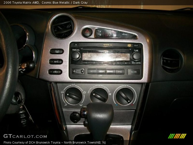 Cosmic Blue Metallic / Dark Gray 2006 Toyota Matrix AWD