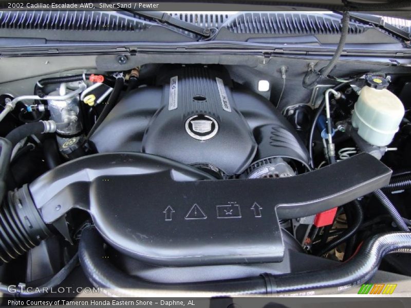 Silver Sand / Pewter 2002 Cadillac Escalade AWD