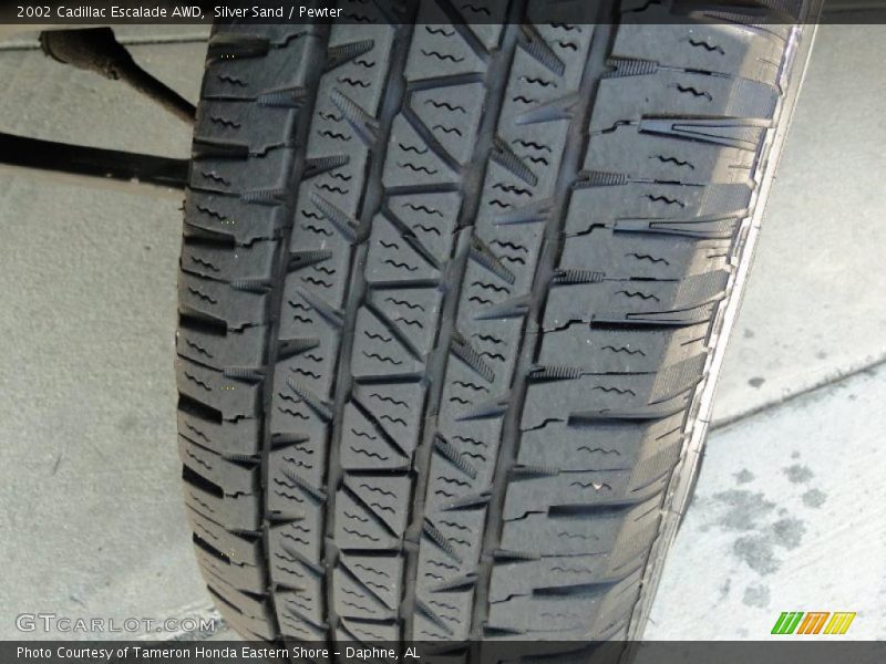 Silver Sand / Pewter 2002 Cadillac Escalade AWD