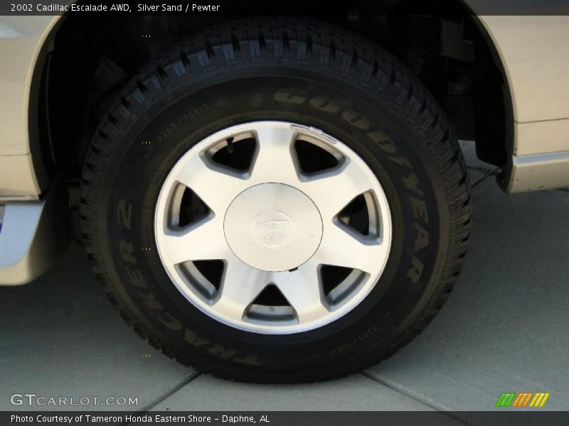 Silver Sand / Pewter 2002 Cadillac Escalade AWD