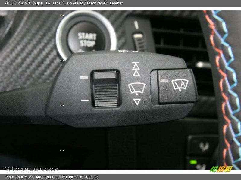 Controls of 2011 M3 Coupe