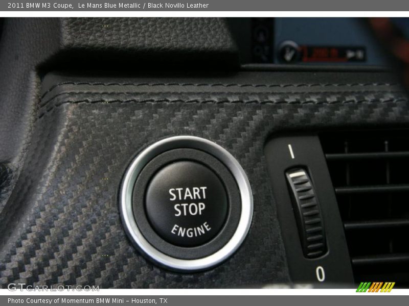 Controls of 2011 M3 Coupe