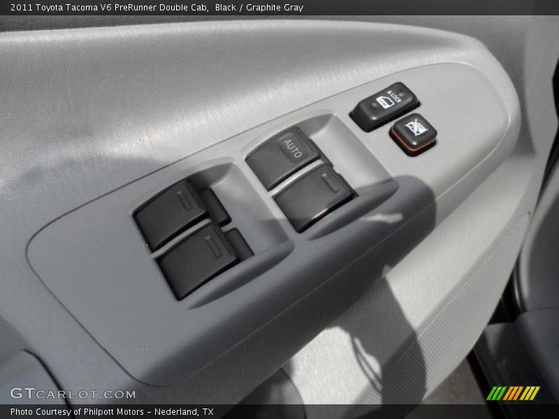 Black / Graphite Gray 2011 Toyota Tacoma V6 PreRunner Double Cab