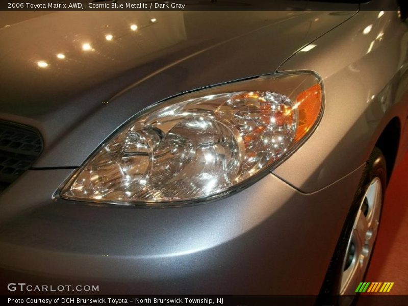 Cosmic Blue Metallic / Dark Gray 2006 Toyota Matrix AWD