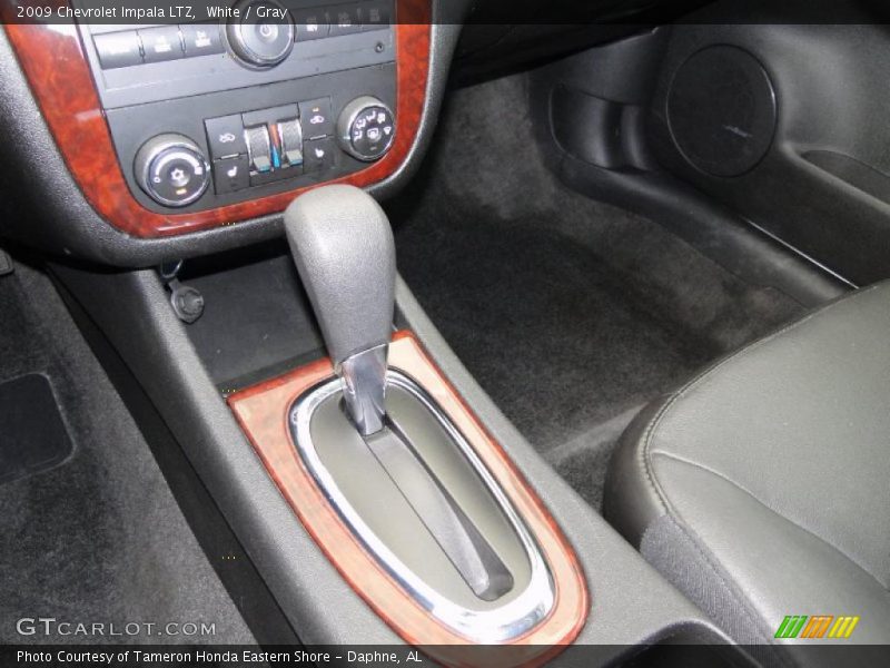 White / Gray 2009 Chevrolet Impala LTZ