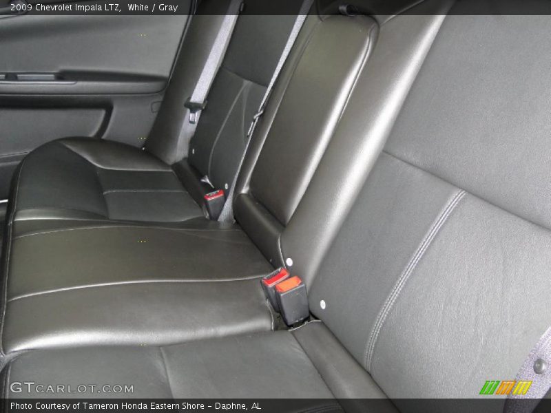 White / Gray 2009 Chevrolet Impala LTZ