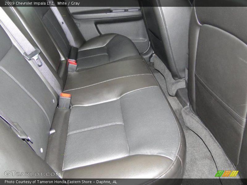 White / Gray 2009 Chevrolet Impala LTZ