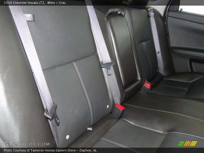 White / Gray 2009 Chevrolet Impala LTZ