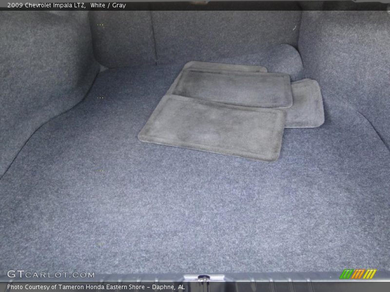 White / Gray 2009 Chevrolet Impala LTZ