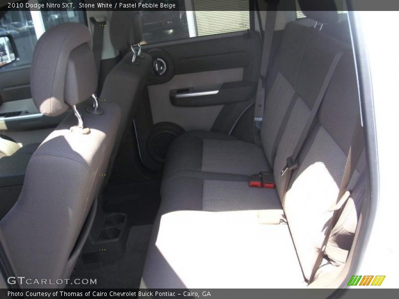 Stone White / Pastel Pebble Beige 2010 Dodge Nitro SXT
