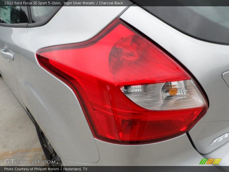 Ingot Silver Metallic / Charcoal Black 2012 Ford Focus SE Sport 5-Door