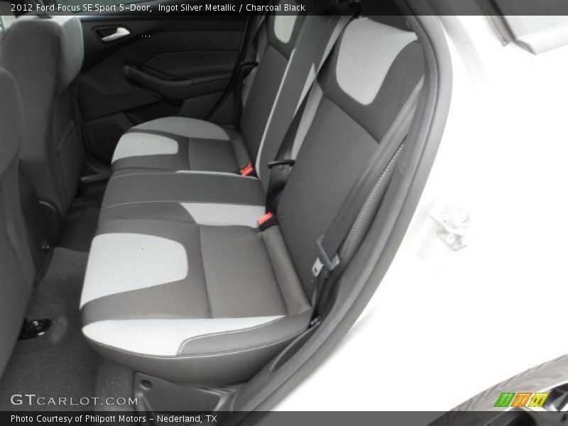  2012 Focus SE Sport 5-Door Charcoal Black Interior