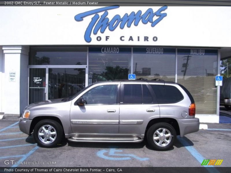 Pewter Metallic / Medium Pewter 2002 GMC Envoy SLT