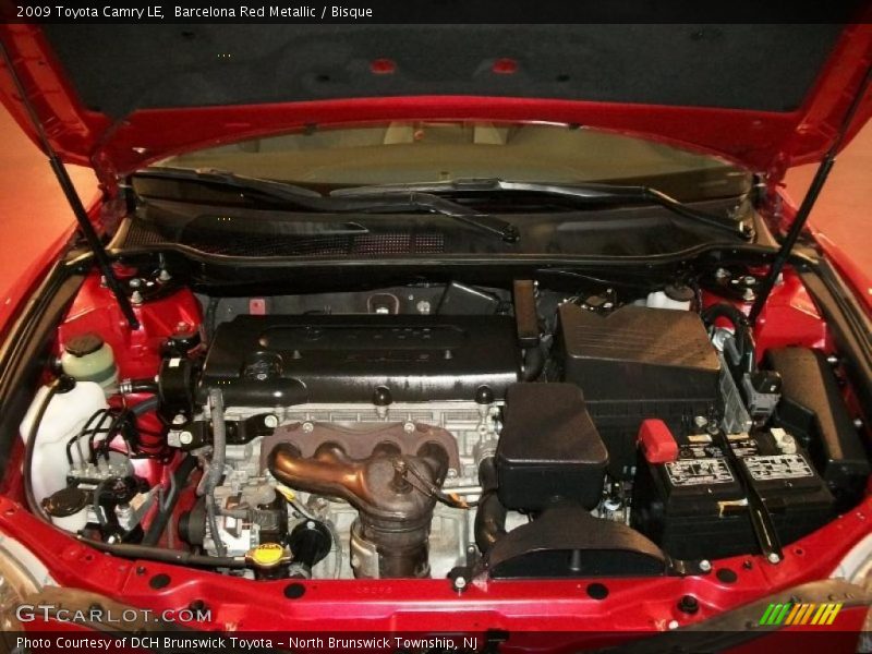 Barcelona Red Metallic / Bisque 2009 Toyota Camry LE