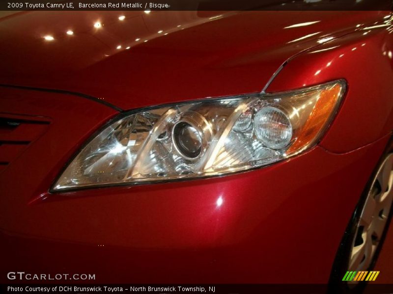 Barcelona Red Metallic / Bisque 2009 Toyota Camry LE