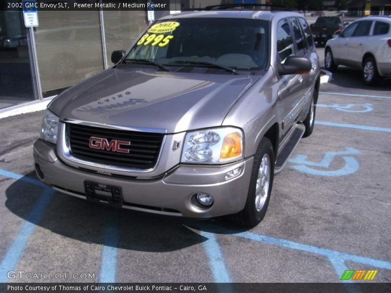 Pewter Metallic / Medium Pewter 2002 GMC Envoy SLT