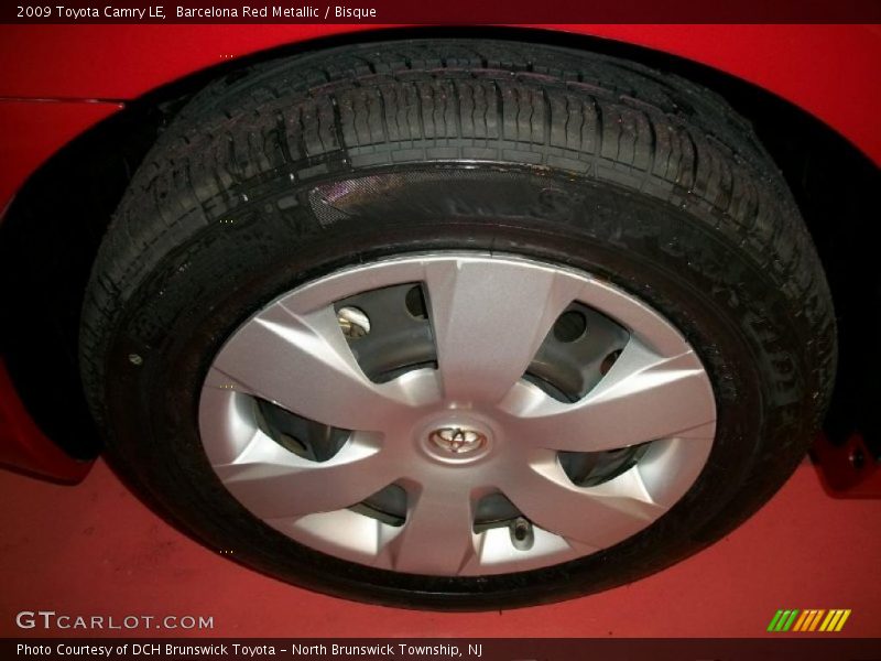 Barcelona Red Metallic / Bisque 2009 Toyota Camry LE
