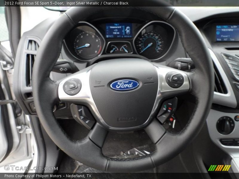  2012 Focus SE Sport 5-Door Steering Wheel