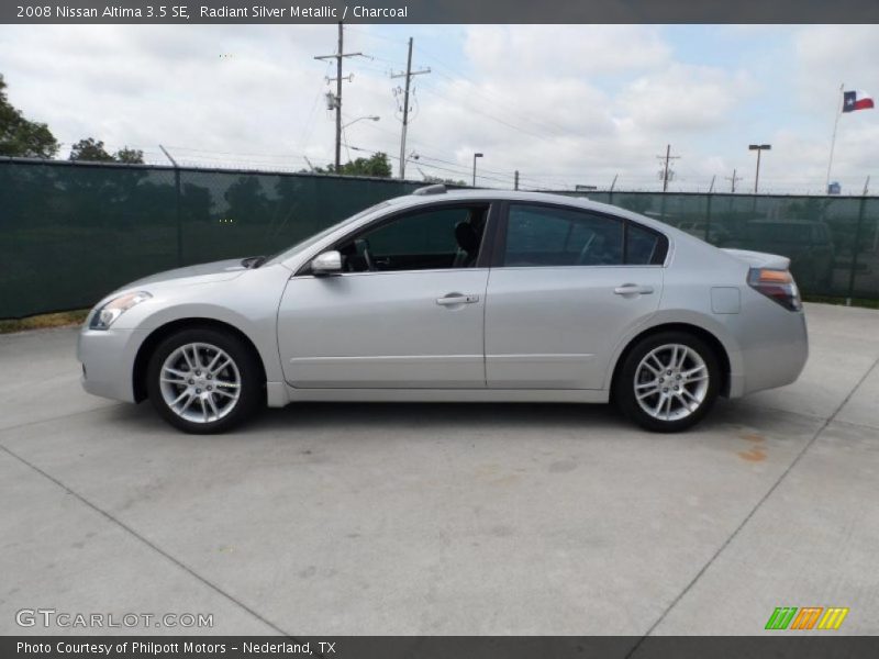 Radiant Silver Metallic / Charcoal 2008 Nissan Altima 3.5 SE
