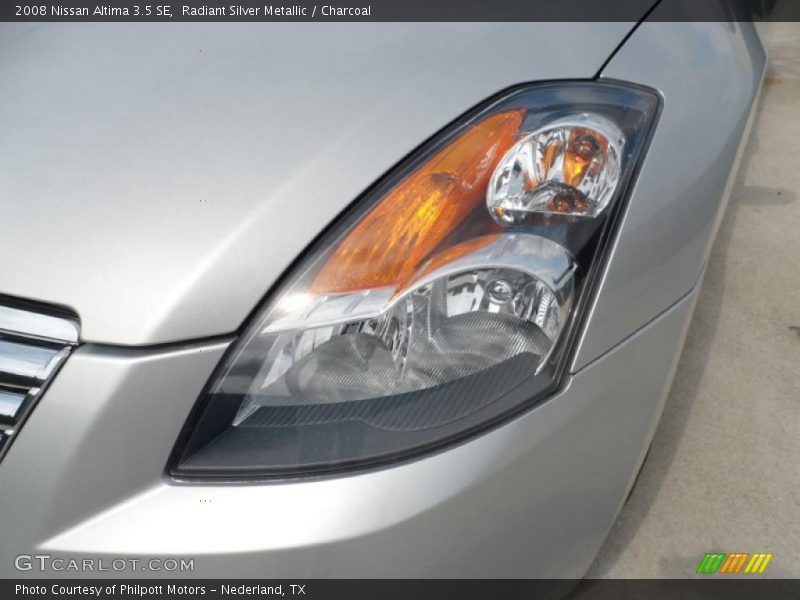 Radiant Silver Metallic / Charcoal 2008 Nissan Altima 3.5 SE