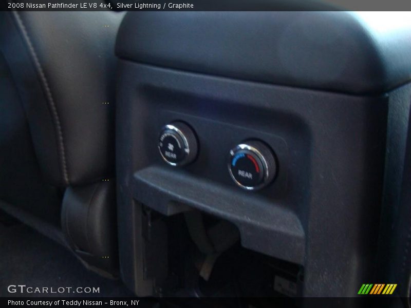 Silver Lightning / Graphite 2008 Nissan Pathfinder LE V8 4x4