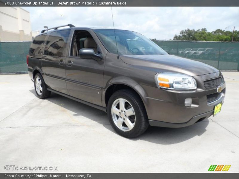 Desert Brown Metallic / Cashmere Beige 2008 Chevrolet Uplander LT