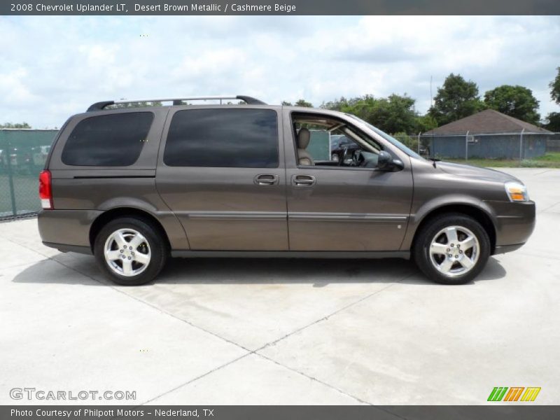 Desert Brown Metallic / Cashmere Beige 2008 Chevrolet Uplander LT