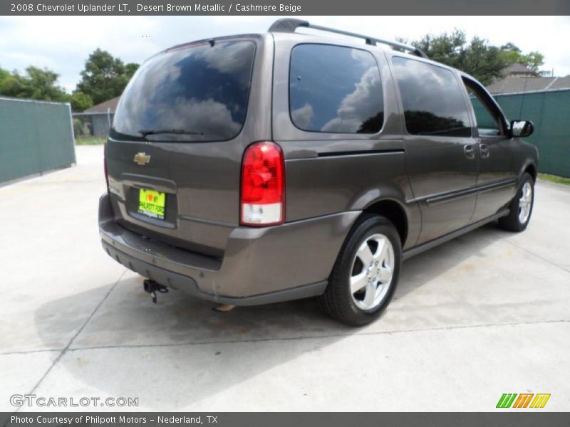 Desert Brown Metallic / Cashmere Beige 2008 Chevrolet Uplander LT