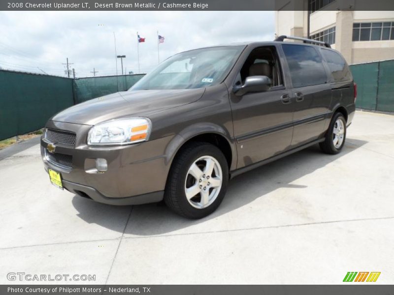 Desert Brown Metallic / Cashmere Beige 2008 Chevrolet Uplander LT