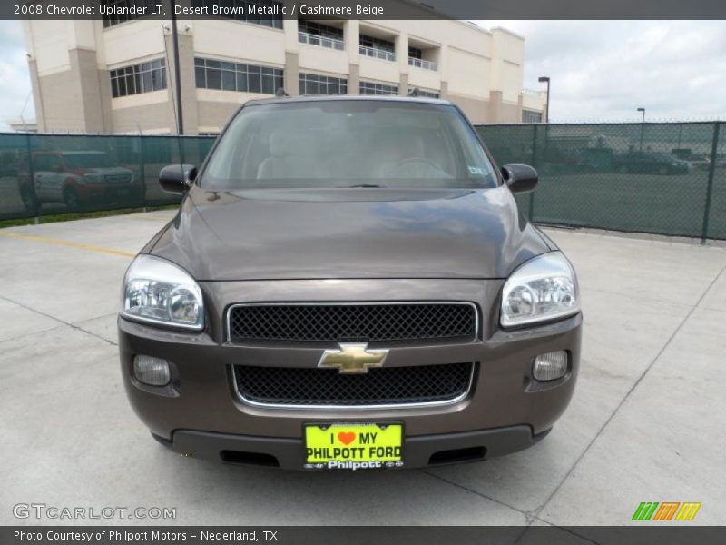 Desert Brown Metallic / Cashmere Beige 2008 Chevrolet Uplander LT