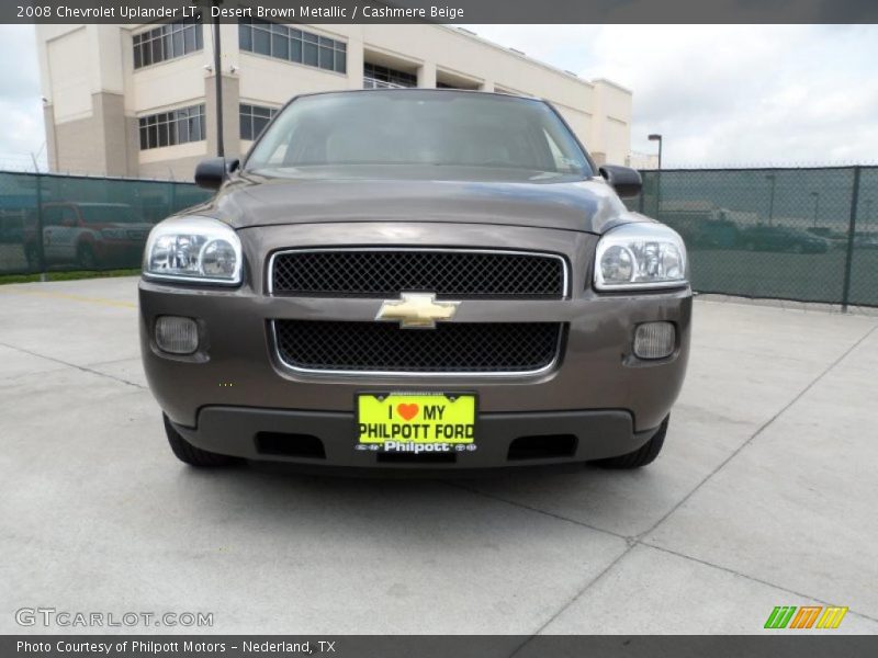 Desert Brown Metallic / Cashmere Beige 2008 Chevrolet Uplander LT