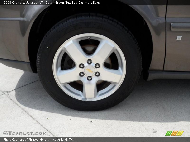 Desert Brown Metallic / Cashmere Beige 2008 Chevrolet Uplander LT