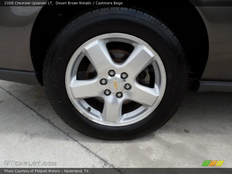Desert Brown Metallic / Cashmere Beige 2008 Chevrolet Uplander LT