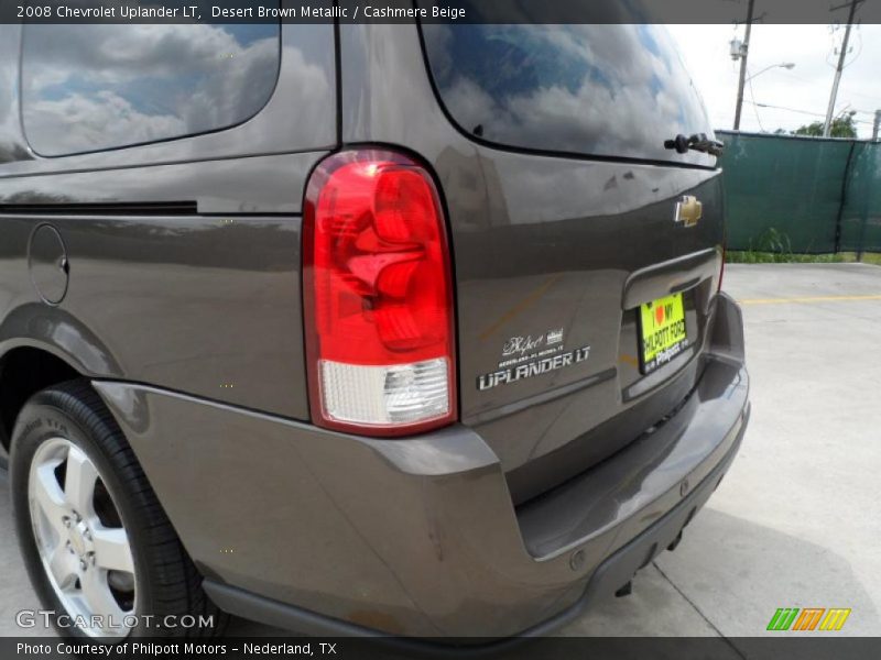 Desert Brown Metallic / Cashmere Beige 2008 Chevrolet Uplander LT