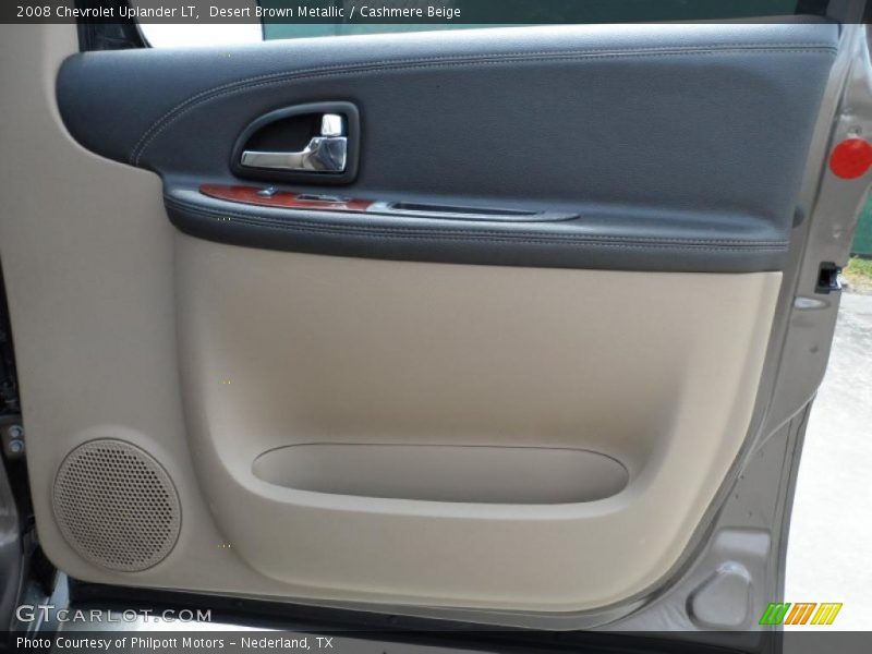 Desert Brown Metallic / Cashmere Beige 2008 Chevrolet Uplander LT