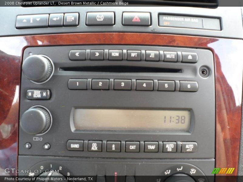 Desert Brown Metallic / Cashmere Beige 2008 Chevrolet Uplander LT