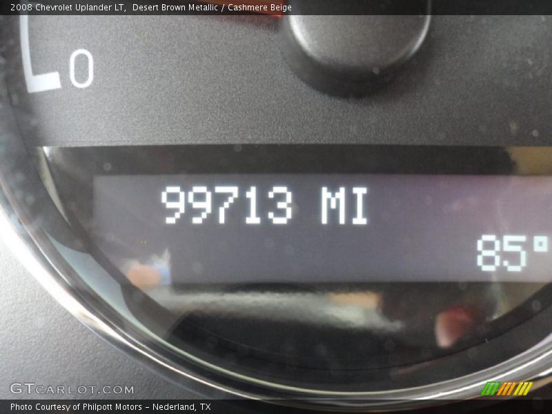 Desert Brown Metallic / Cashmere Beige 2008 Chevrolet Uplander LT