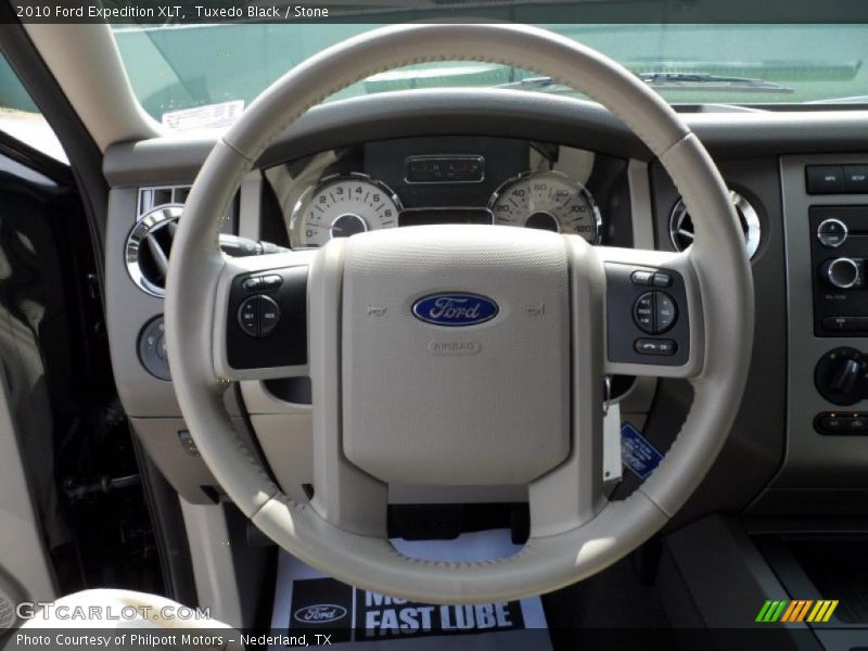 Tuxedo Black / Stone 2010 Ford Expedition XLT
