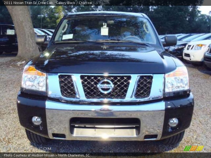 Galaxy Black / Charcoal 2011 Nissan Titan SV Crew Cab