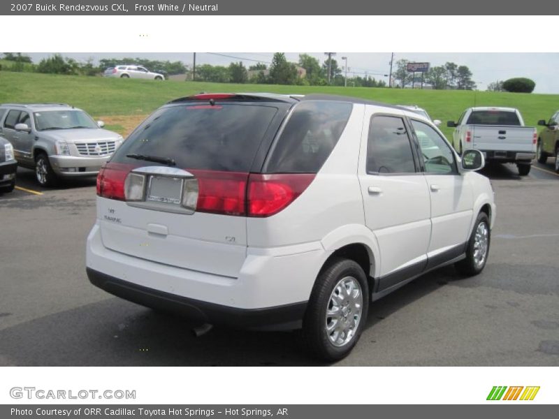 Frost White / Neutral 2007 Buick Rendezvous CXL