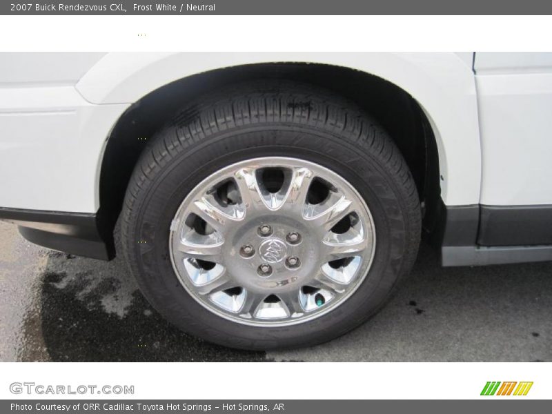 Frost White / Neutral 2007 Buick Rendezvous CXL
