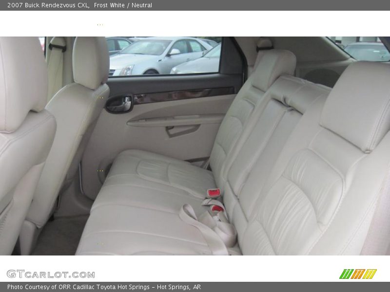 Frost White / Neutral 2007 Buick Rendezvous CXL
