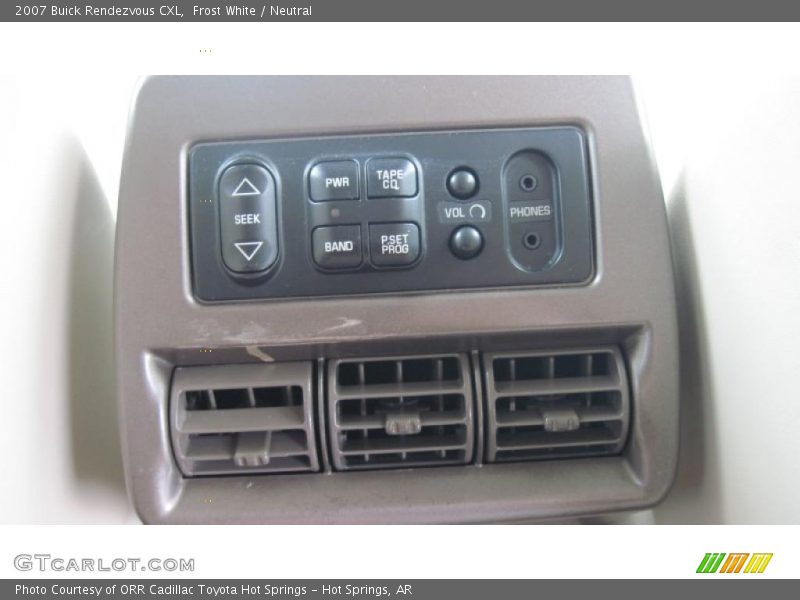 Frost White / Neutral 2007 Buick Rendezvous CXL