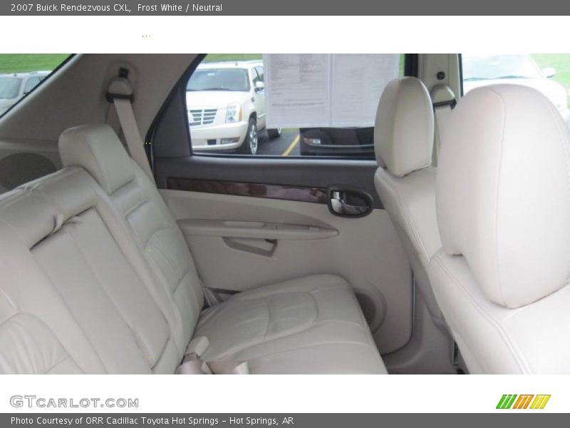 Frost White / Neutral 2007 Buick Rendezvous CXL