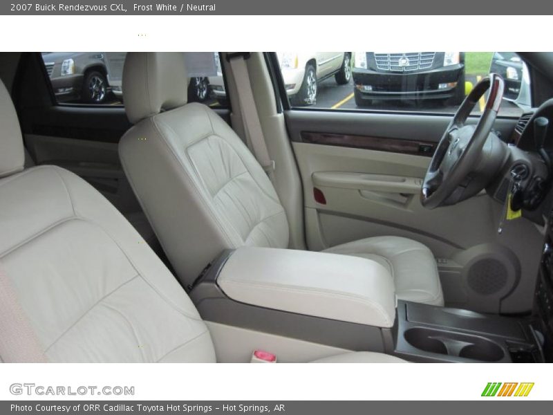 Frost White / Neutral 2007 Buick Rendezvous CXL