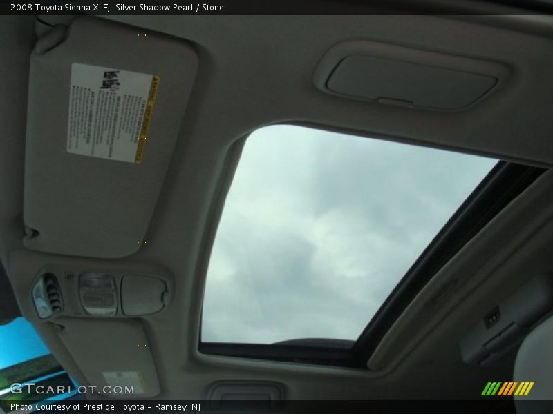 Silver Shadow Pearl / Stone 2008 Toyota Sienna XLE
