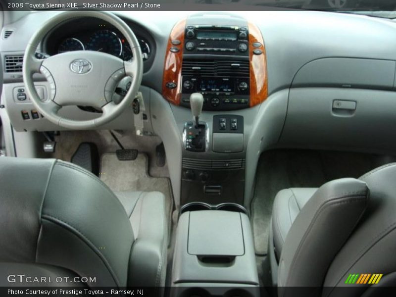 Silver Shadow Pearl / Stone 2008 Toyota Sienna XLE