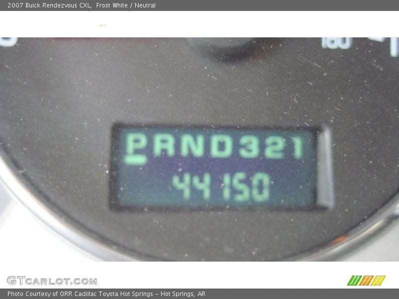 Frost White / Neutral 2007 Buick Rendezvous CXL