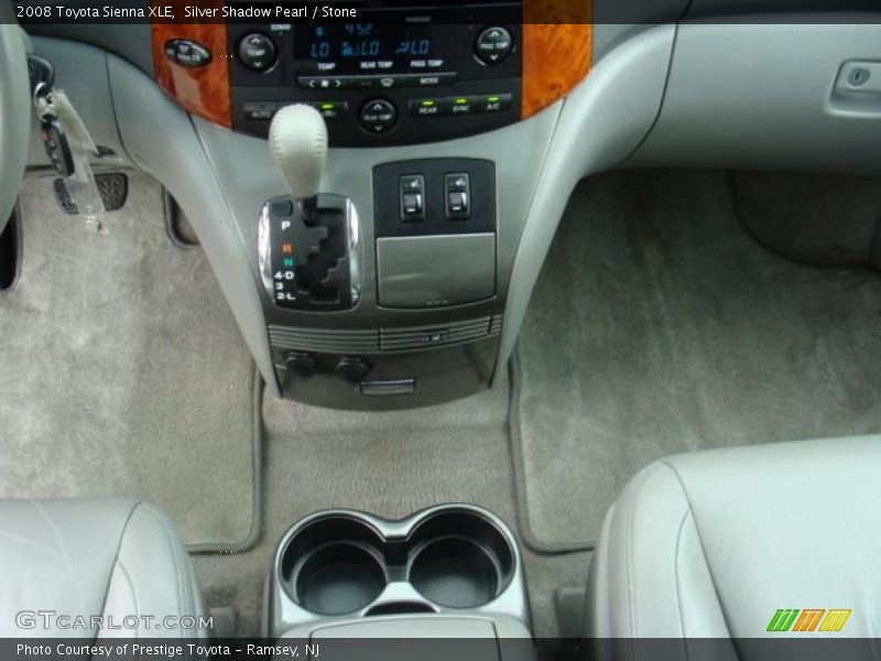 Silver Shadow Pearl / Stone 2008 Toyota Sienna XLE