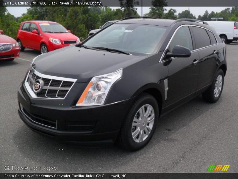 Black Raven / Titanium/Ebony 2011 Cadillac SRX FWD